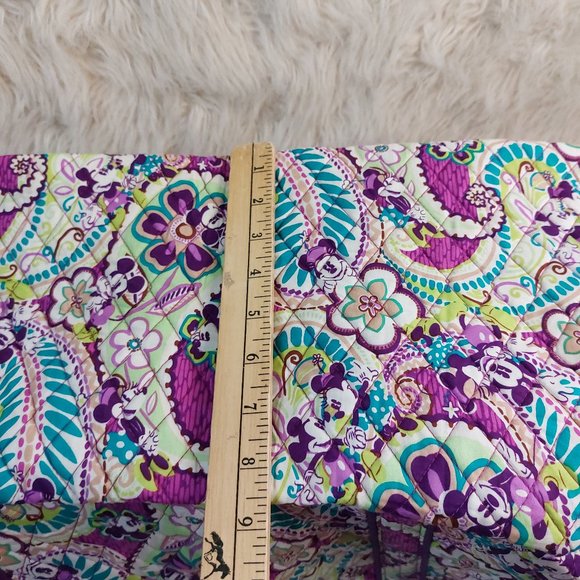 Vera Bradley Disney Parks Plums Up Mickey Large Duffle Purple Weekend/Tr… - Picture 7 of 11